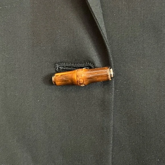 GUCCI 🖤 BAMBOO DETAIL BLAZER